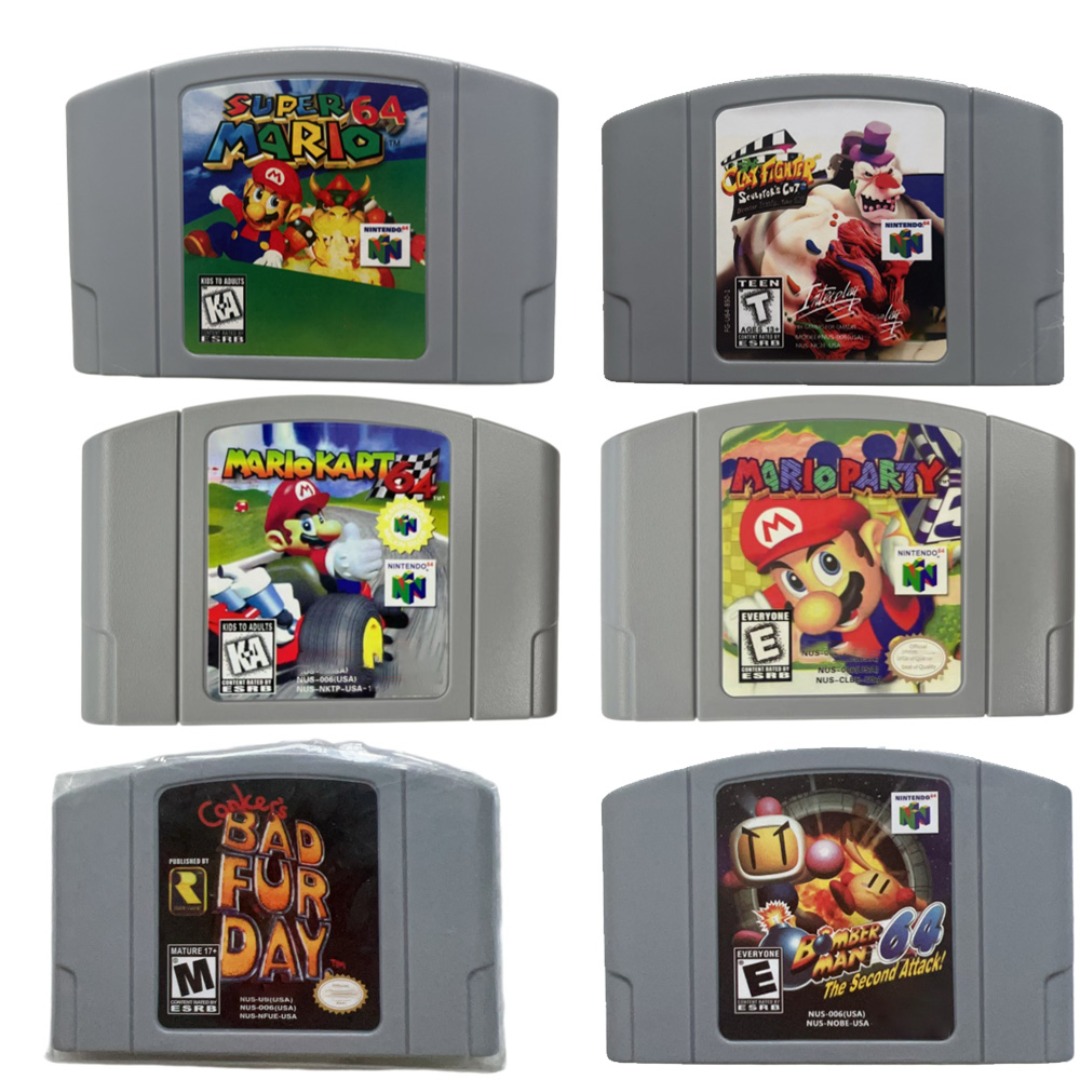 Party Games Usa - N64 USA NTSC Version 64 Bit