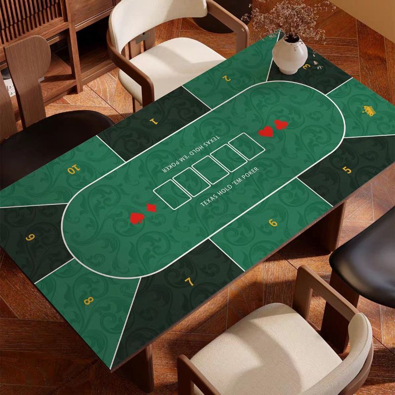 Simple Texas Hold'em Table Mat - Party Games Simple のレビューと価格