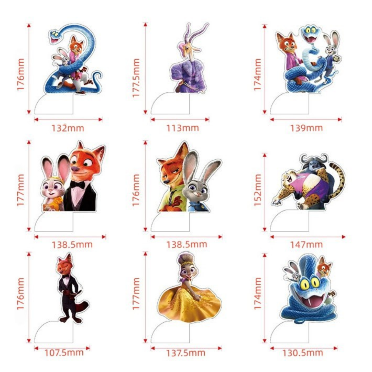 Zootopia2 Birthday Party Suppl - Zootopia Party Games のレビューと価格