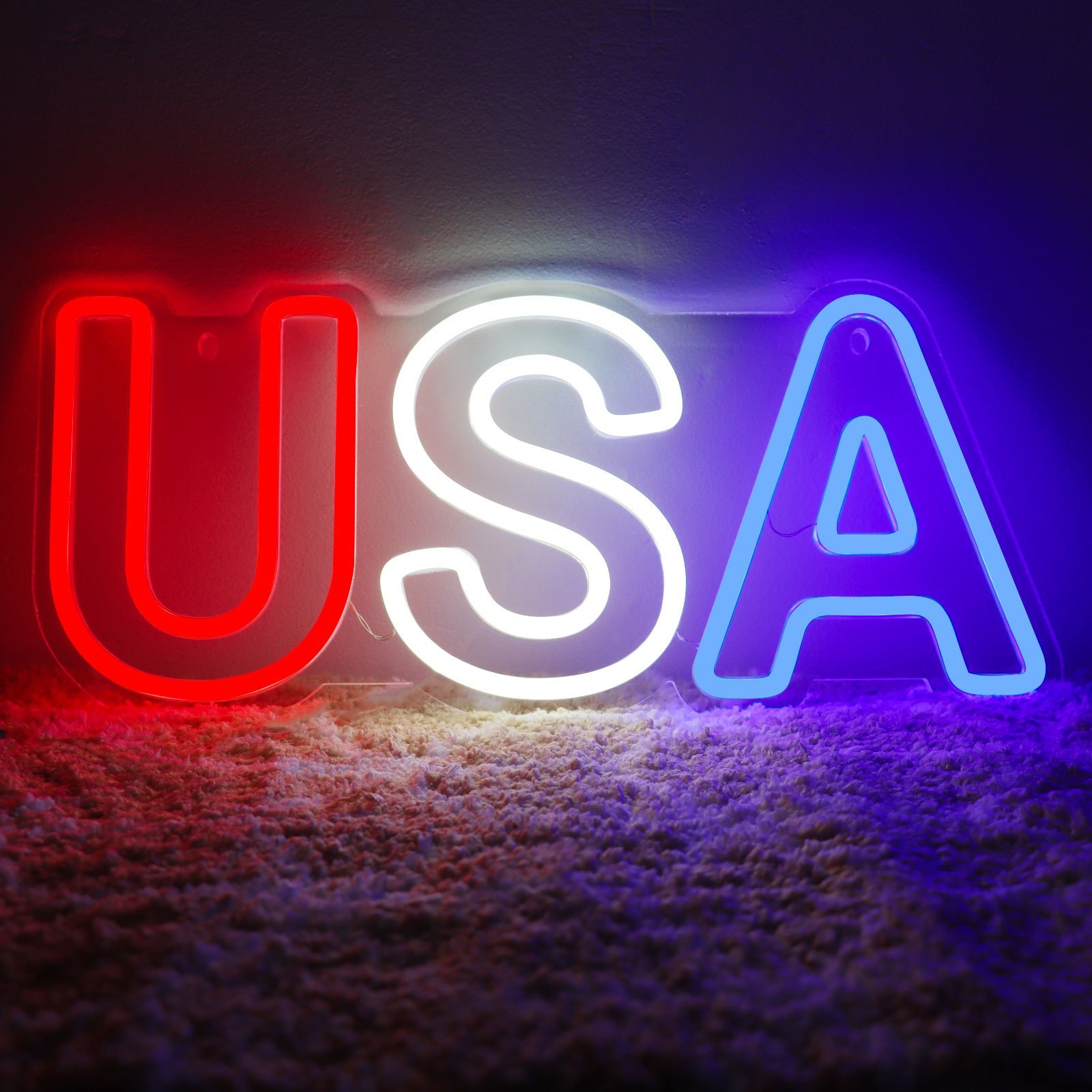 USA LED Neon Light Sign -Perfe - Party Games Usa のレビューと価格
