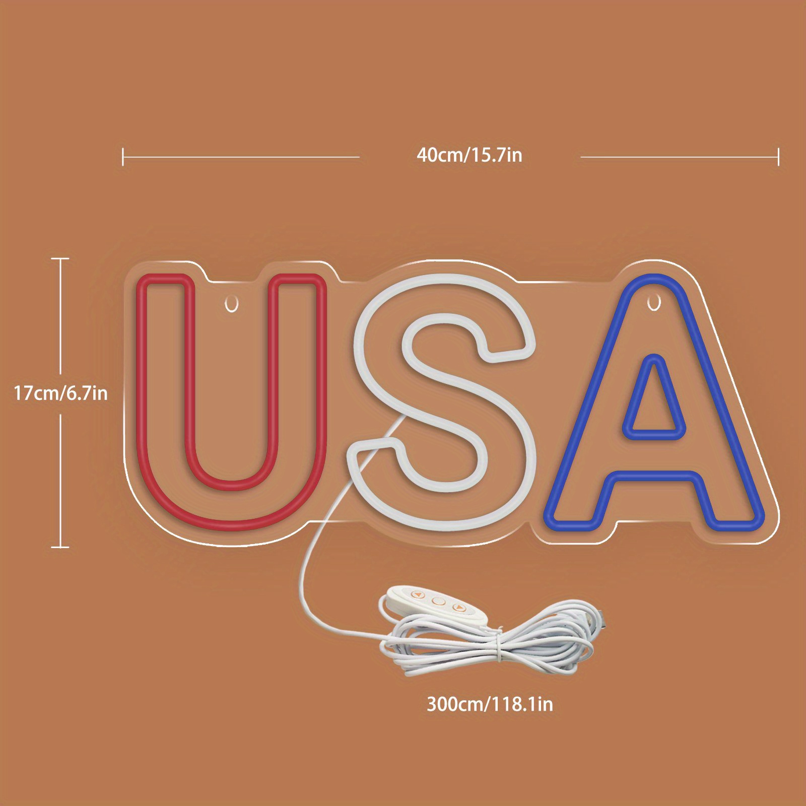 USA LED Neon Light Sign -Perfe - Party Games Usa のレビューと価格