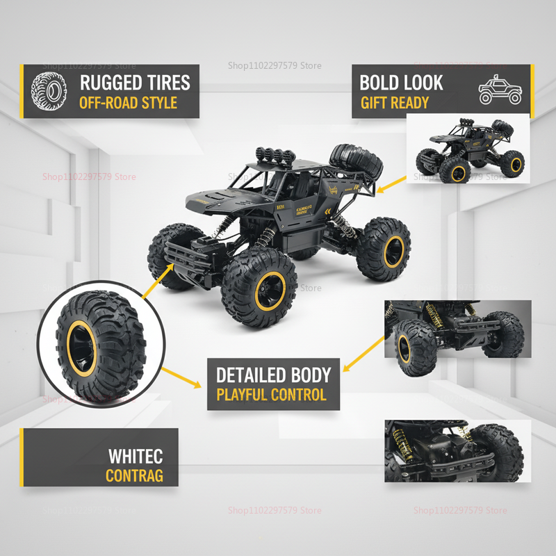 1:12 Scale All Terrain RC Cars - Party Games You Can Play のレビューと価格