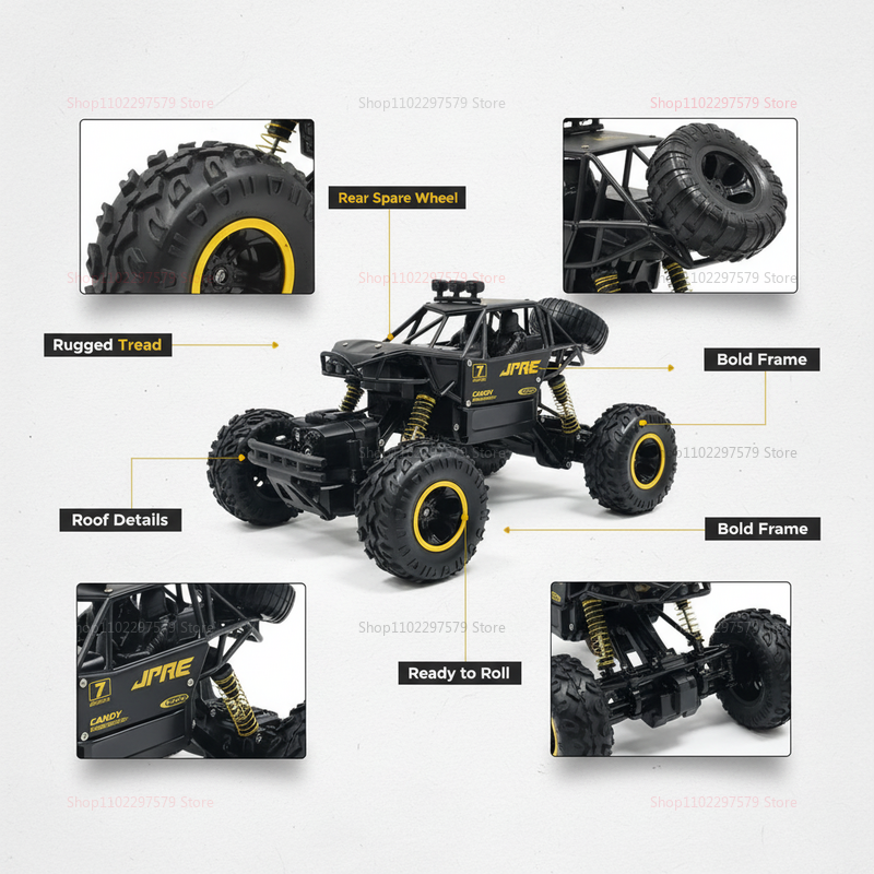 1:12 Scale All Terrain RC Cars - Party Games You Can Play のレビューと価格