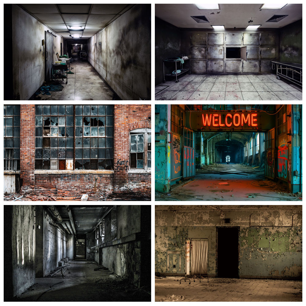 Horror Halloween Decor Backgro - Party Games Lab のレビューと価格