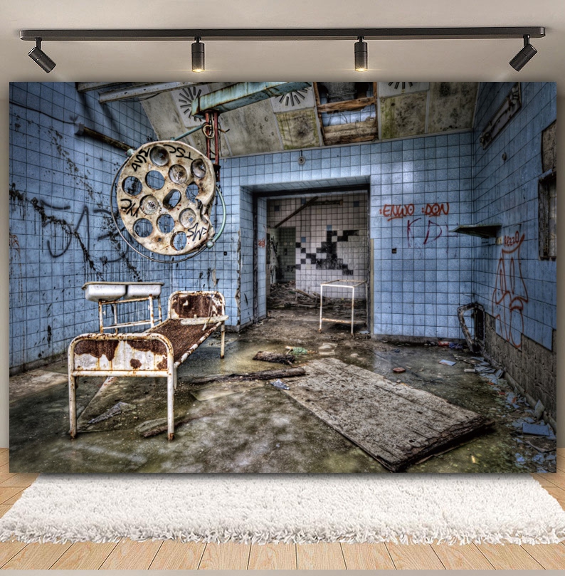 Horror Halloween Decor Backgro - Party Games Lab のレビューと価格