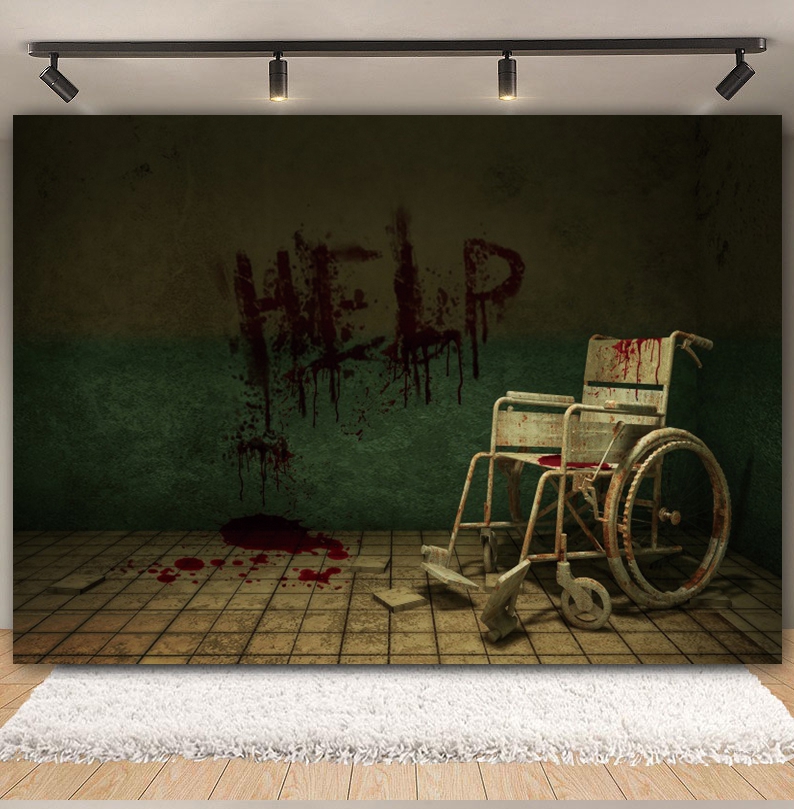 Horror Halloween Decor Backgro - Party Games Lab のレビューと価格