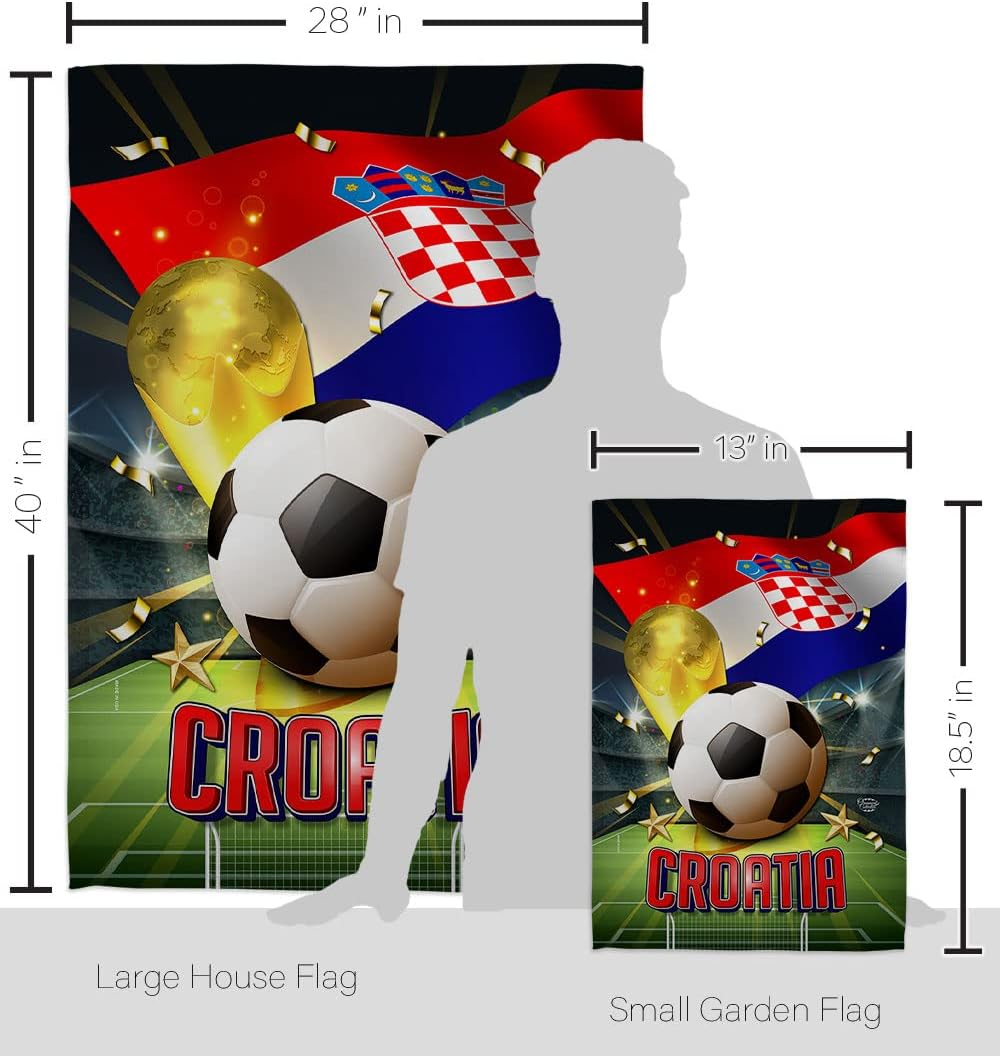 Banner Wall Art with Flag Pole - Party Games Usa のレビューと価格
