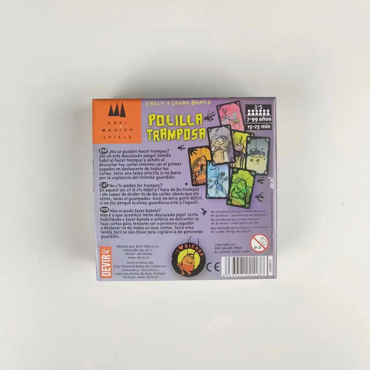 Cheating Moth Spanish Card Gam - Party Games Juegos De Mesa のレビューと価格