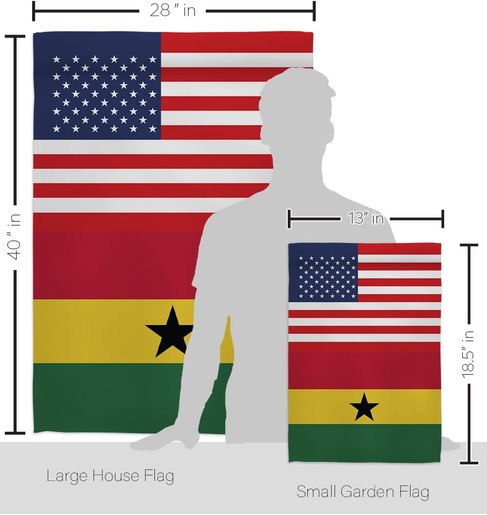 Friendship Flag Banner for Gha - Party Games Usa のレビューと価格