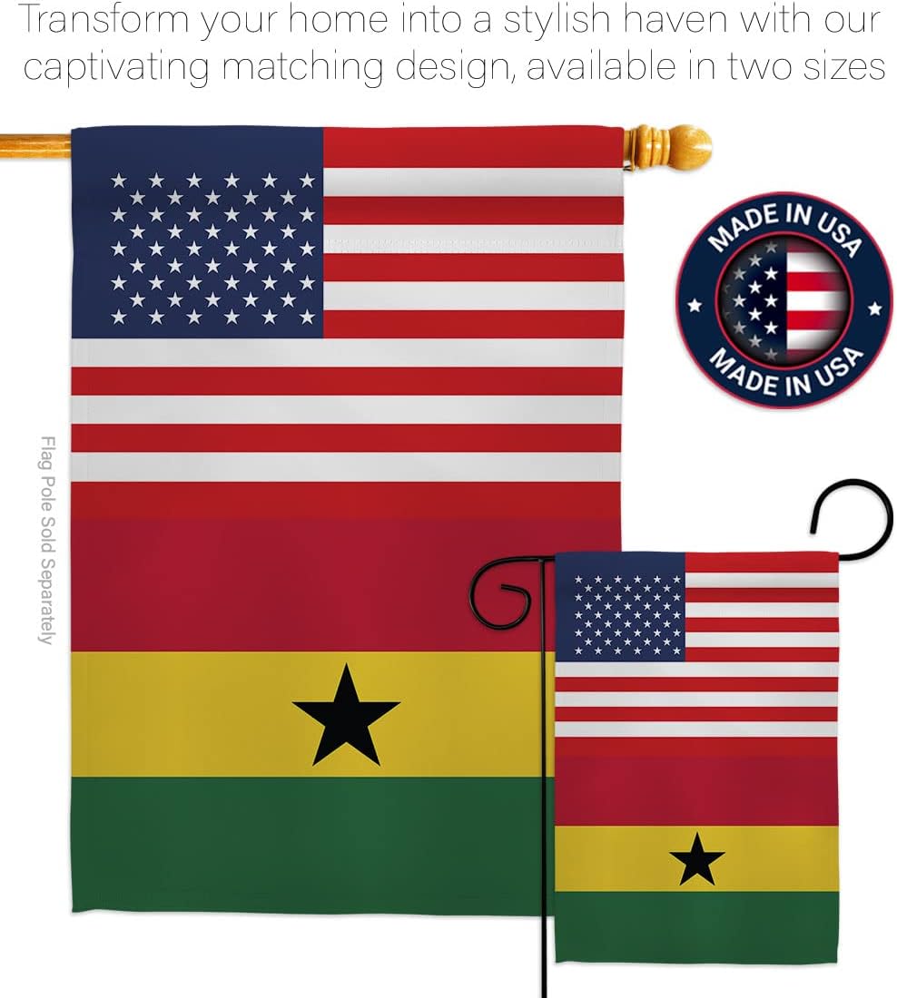 Friendship Flag Banner for Gha - Party Games Usa のレビューと価格