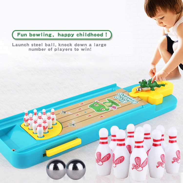 Mini Desktop Bowling Game Toy  - Party Games You Can Play のレビューと価格