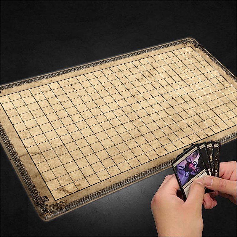 Vintage Grid Tabletop Game Mat - Party Games Simple のレビューと価格
