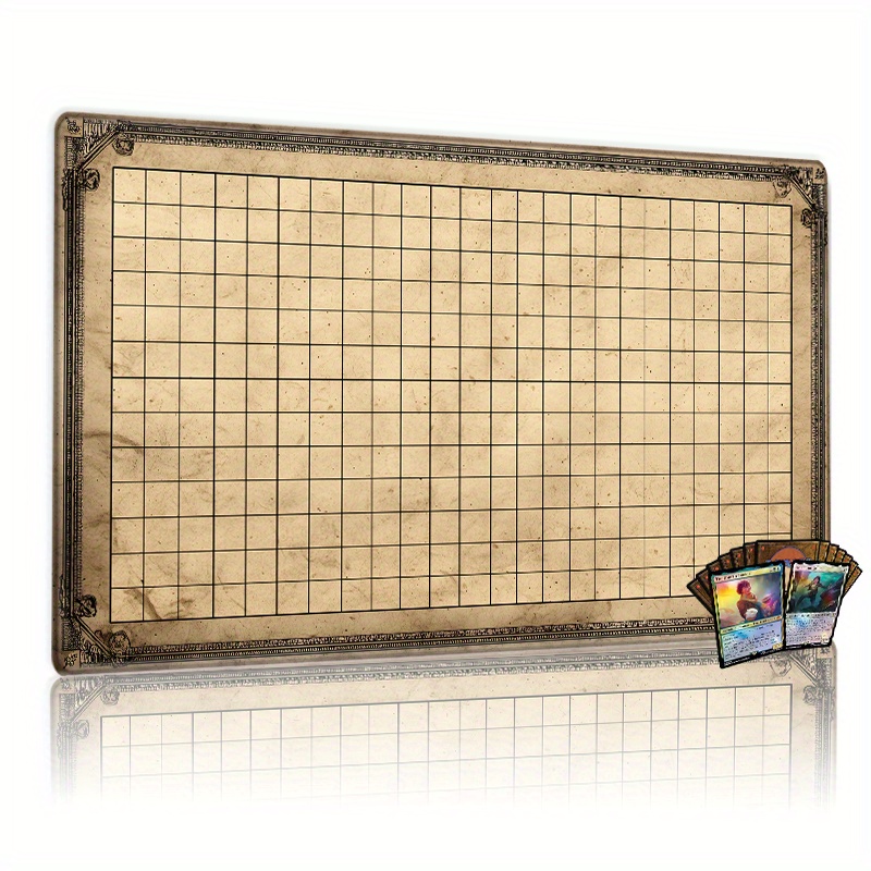 Vintage Grid Tabletop Game Mat - Party Games Simple のレビューと価格