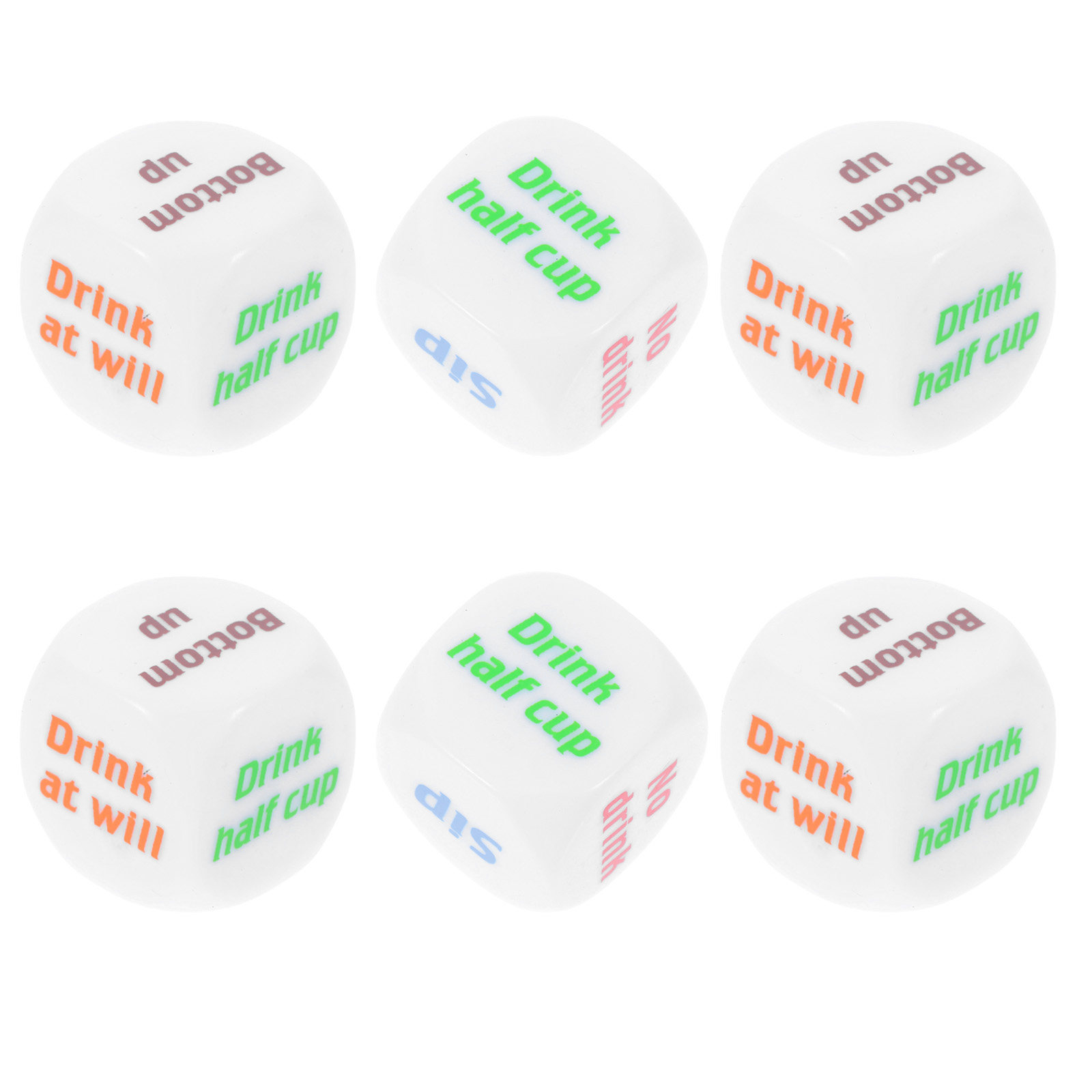 6 Pcs Adult Drinking Games Bac - Party Games Adults Drinking のレビューと価格
