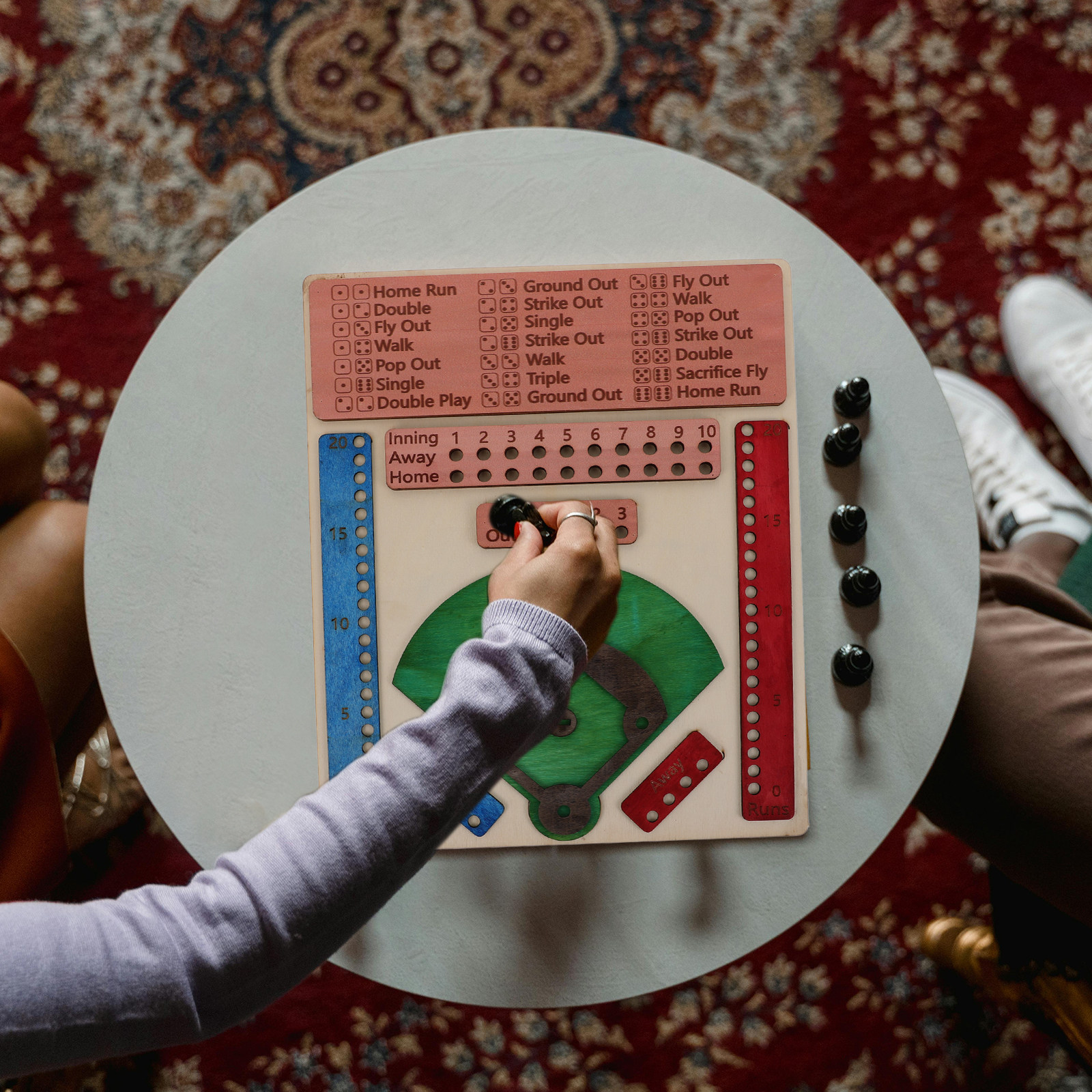 Wooden Baseball Board Game for - Party Games Competition のレビューと価格