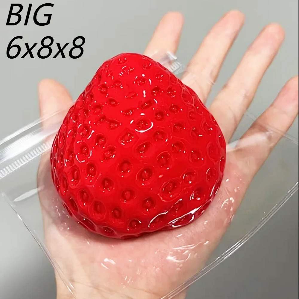 Strawberry Squeeze Toy Fidget  - Party Games Game のレビューと価格