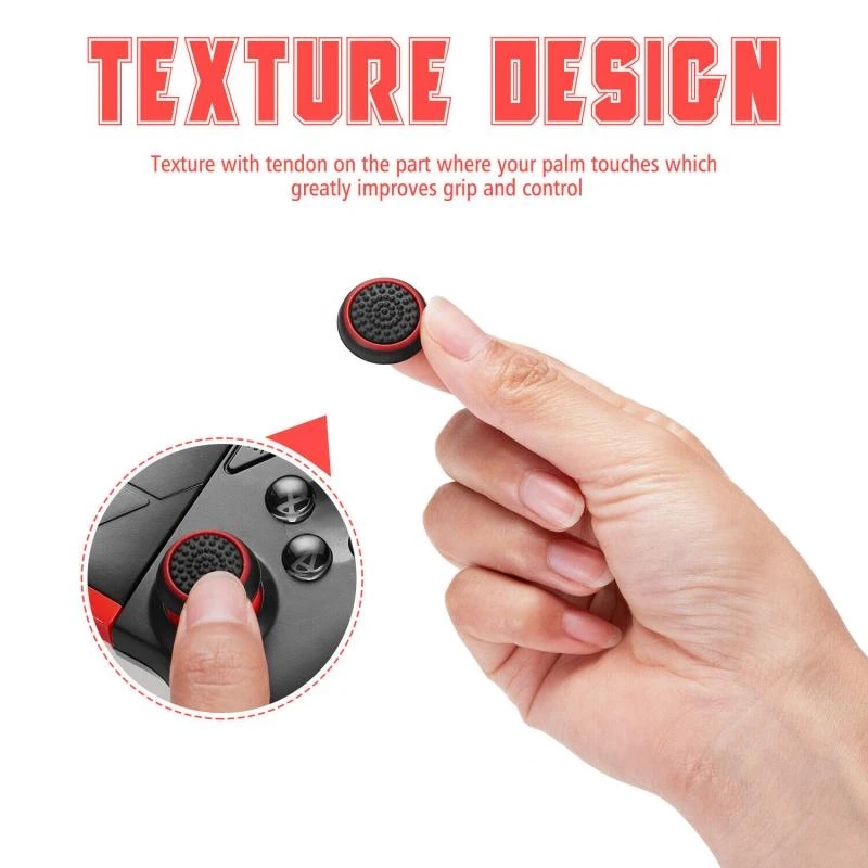 4PCS/10PCS Non-slip Silicone A - Party Games Playstation のレビューと価格