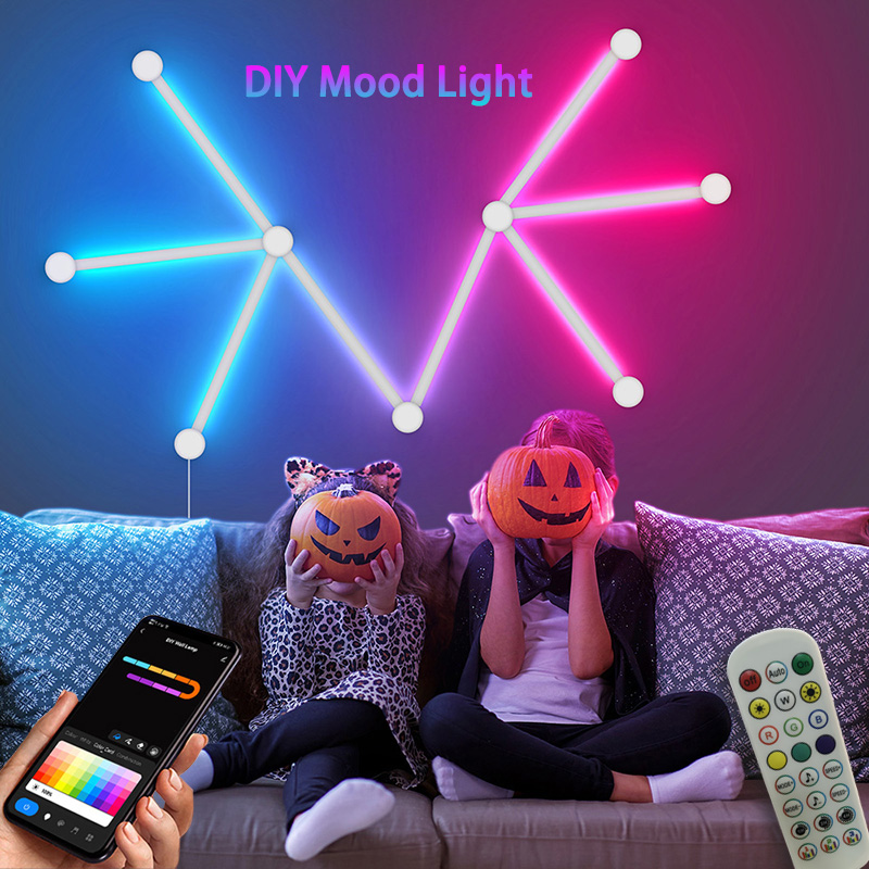 Smart RGB Wall Lamp, Bluetooth - Party Games Game のレビューと価格