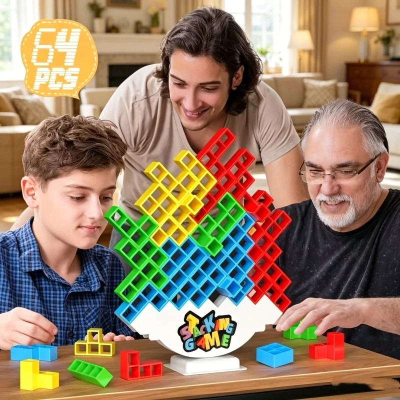 Colorful Stacking Blocks Balan - Party Games Competition のレビューと価格
