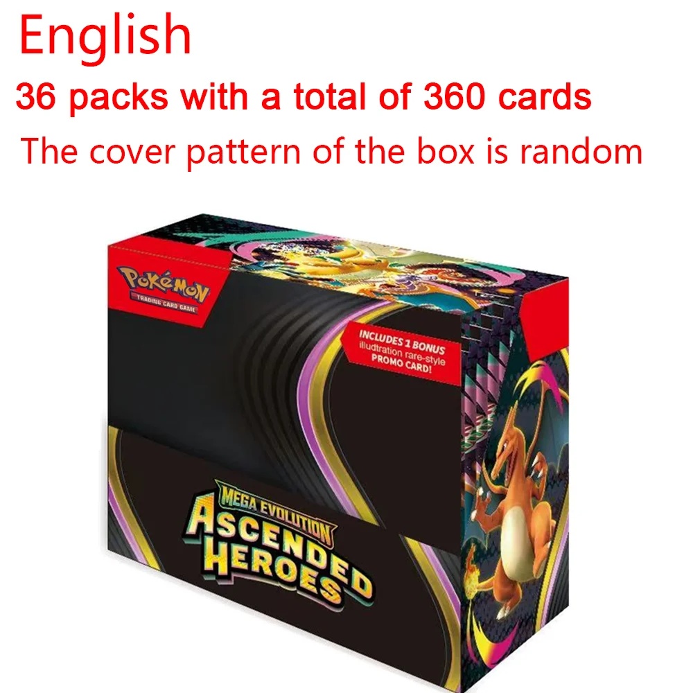 360Pcs English Pokémon TCG: Me - Party Games Box のレビューと価格