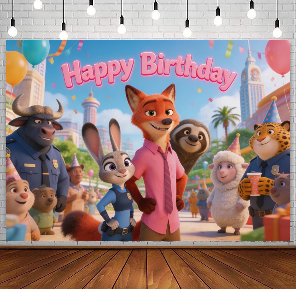 Zootopia Theme Birthday Party  - Zootopia Party Games のレビューと価格