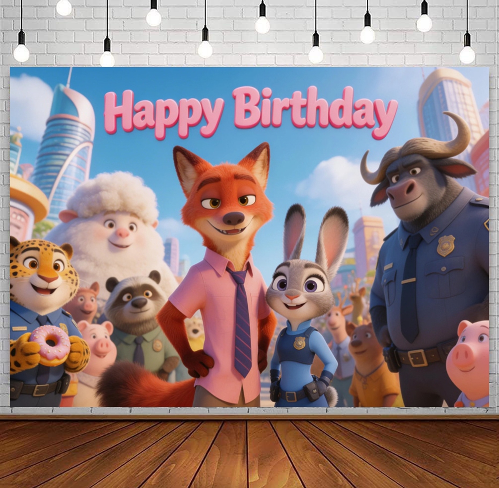 Zootopia Theme Birthday Party  - Zootopia Party Games のレビューと価格