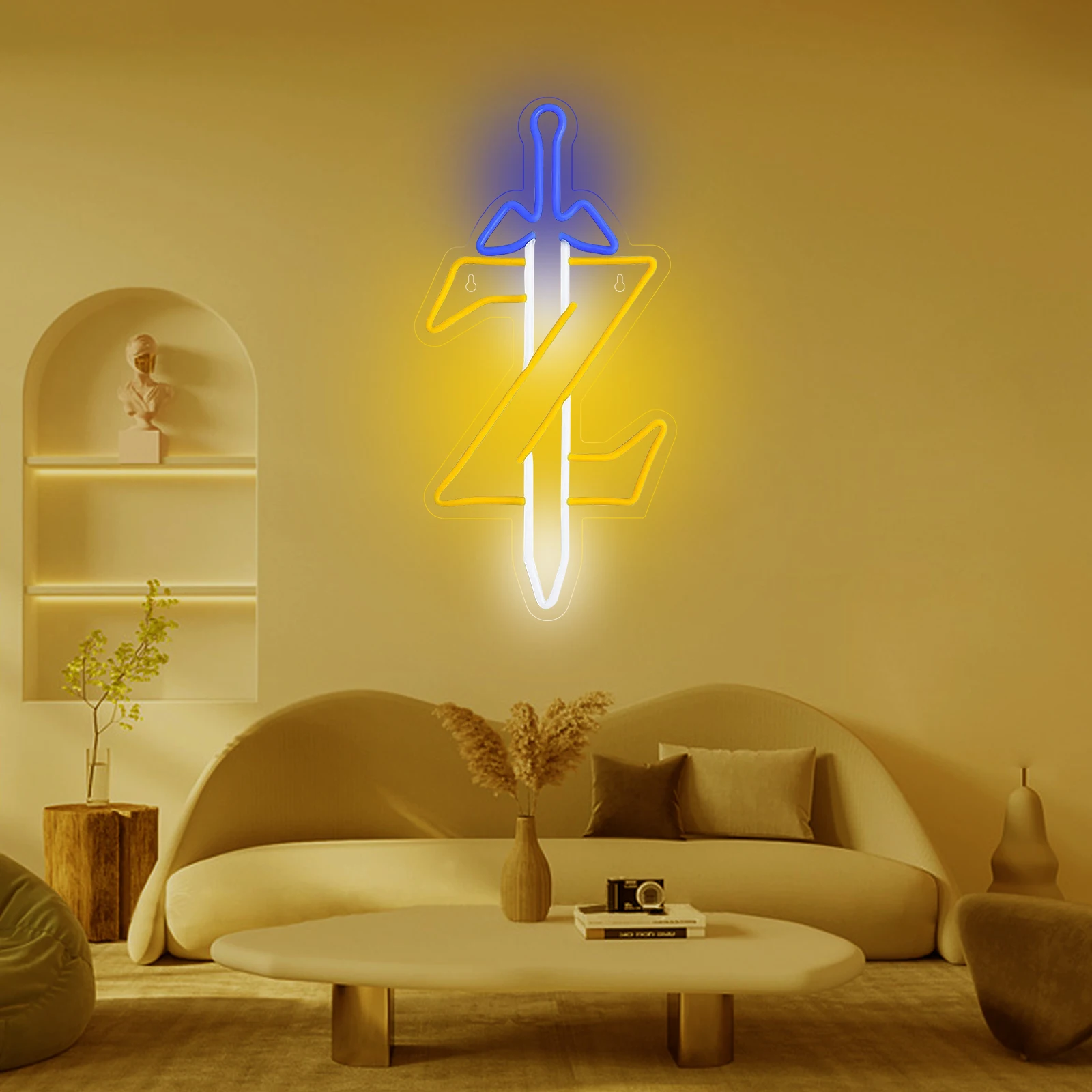 Sword Z LED Neon Sign Zelda Ga - Zelda Party Games のレビューと価格