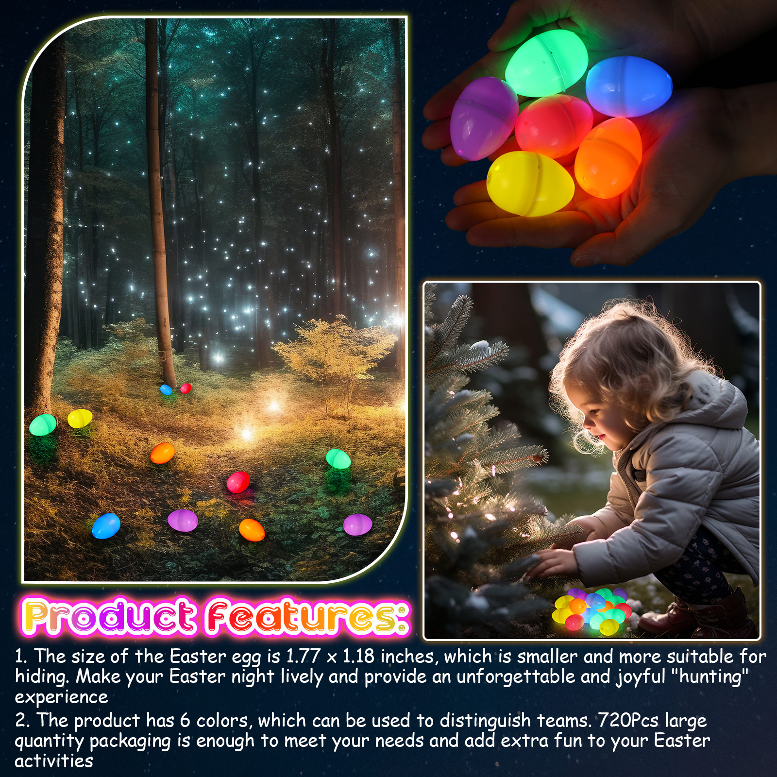 100-300Set Easter Eggs with Mi - Party Games Usa のレビューと価格
