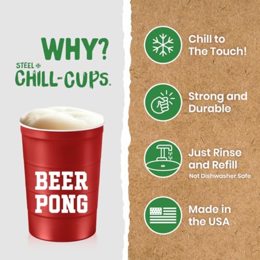 6 oz. Party Cup 'Beer Pong' Dr - Party Games Usa のレビューと価格