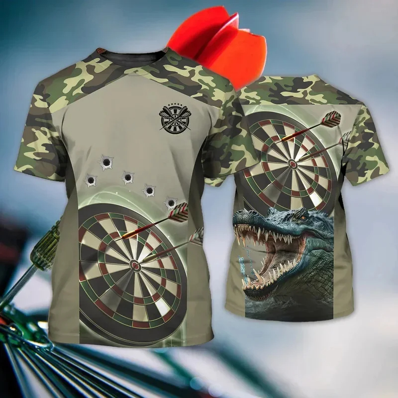 Darts Roulette T-shirt Men's B - Party Games Competition のレビューと価格