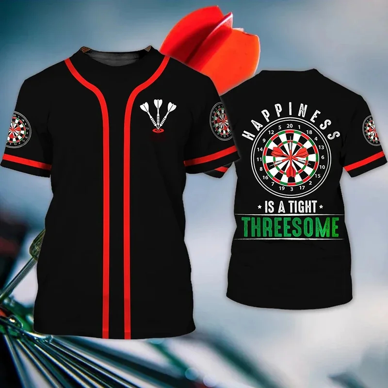 Darts Roulette T-shirt Men's B - Party Games Competition のレビューと価格
