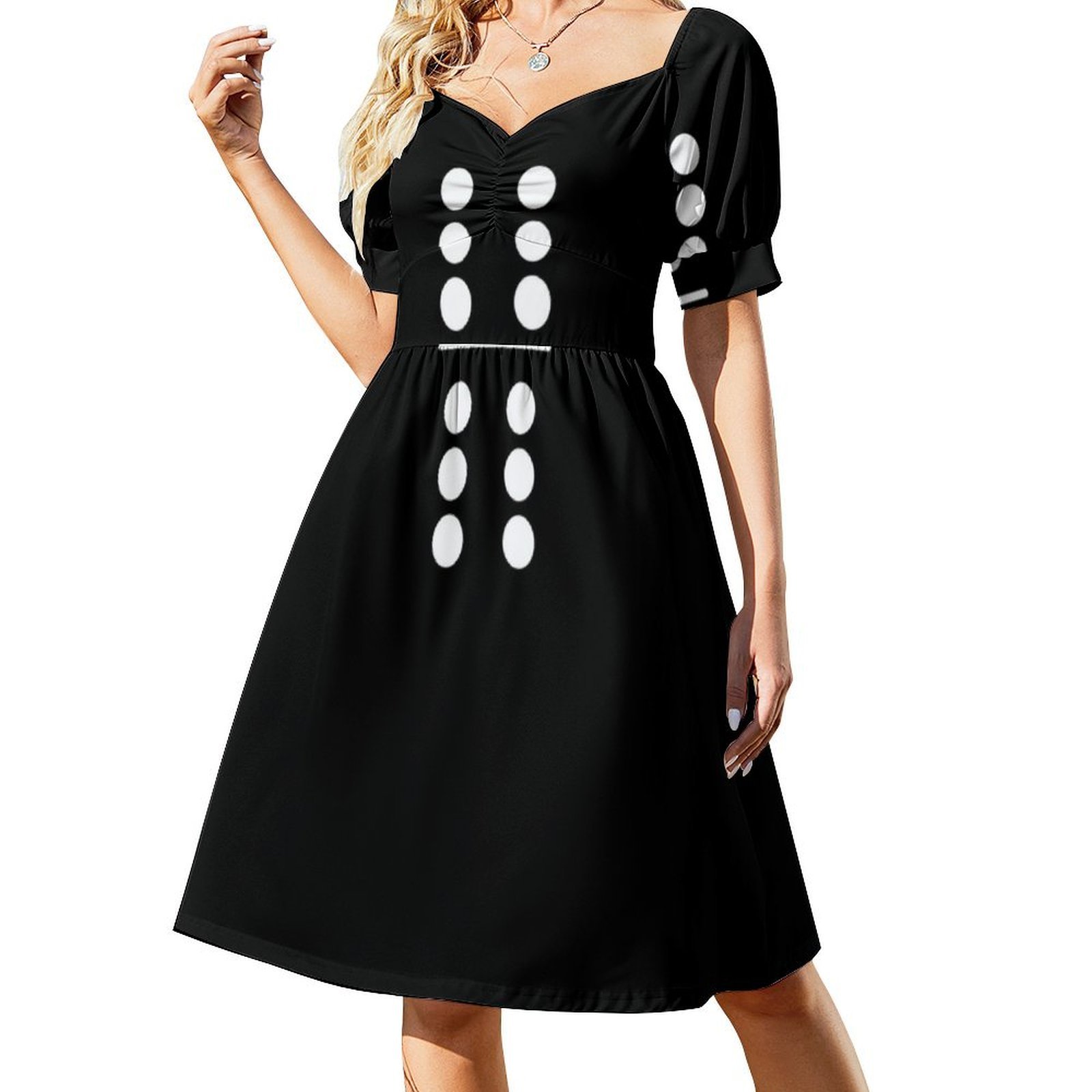Domino Costume 6-6 Double Six  - Party Games Simple のレビューと価格