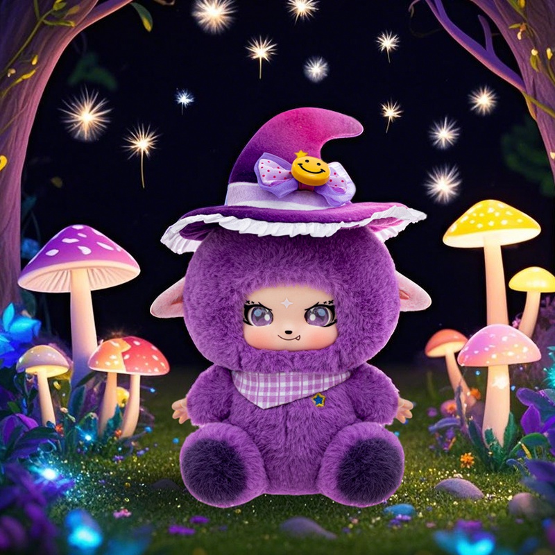 Cute Halloween Witch Doll Viny - Party Games Questions のレビューと価格