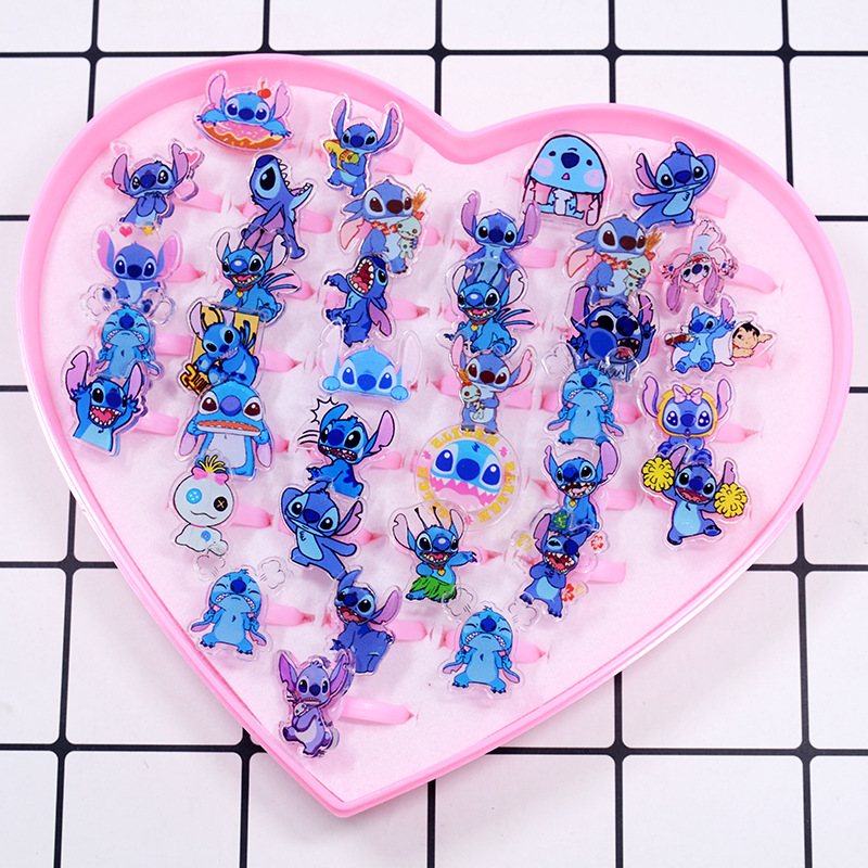 Stitch Acrylic Ring 10/20pcs K - Party Games Questions のレビューと価格