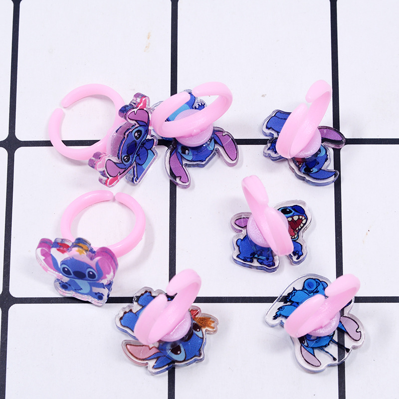 Stitch Acrylic Ring 10/20pcs K - Party Games Questions のレビューと価格