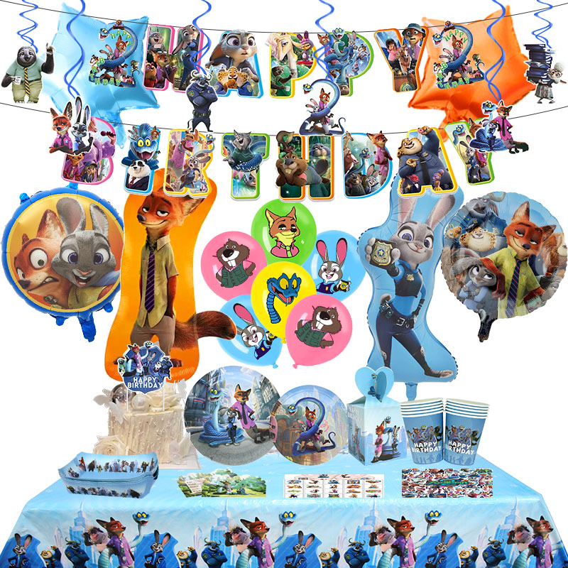 Zootopia Birthday Party Decora - Zootopia Party Games のレビューと価格