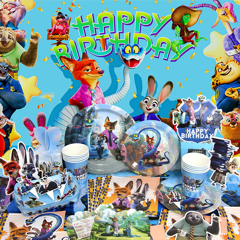 Zootopia Birthday Party Decora - Zootopia Party Games のレビューと価格