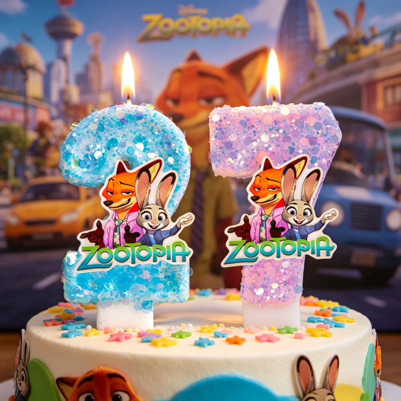 Amine Zootopia Candle Number 0 - Zootopia Party Games のレビューと価格