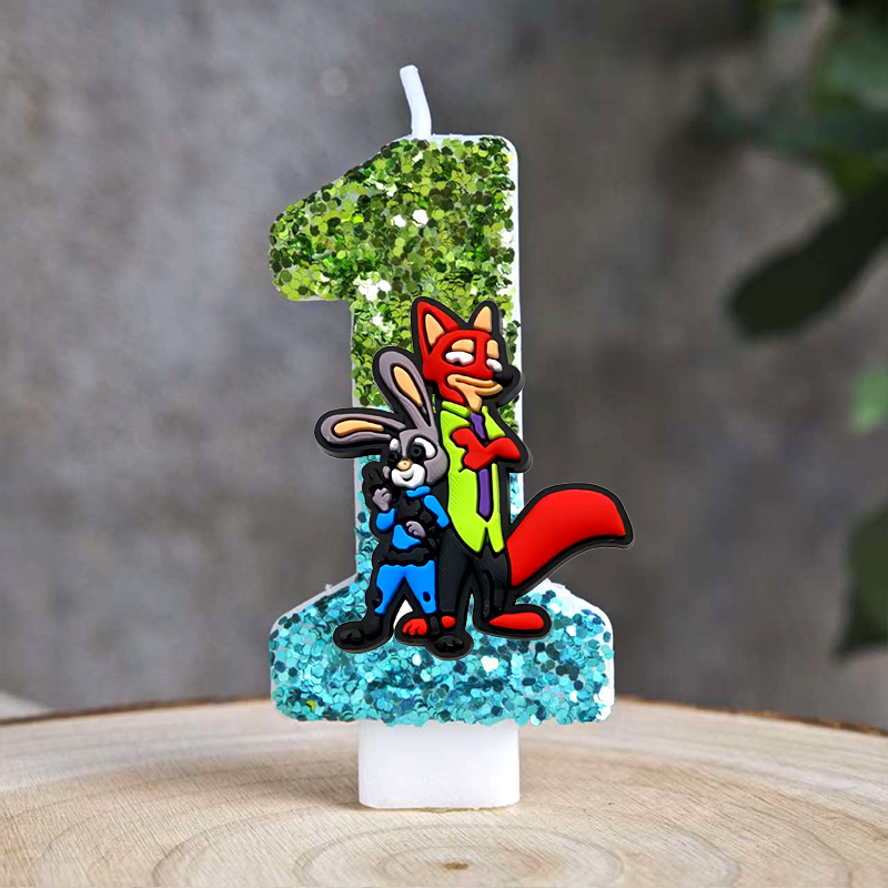 Amine Zootopia Candle Number 0 - Zootopia Party Games のレビューと価格