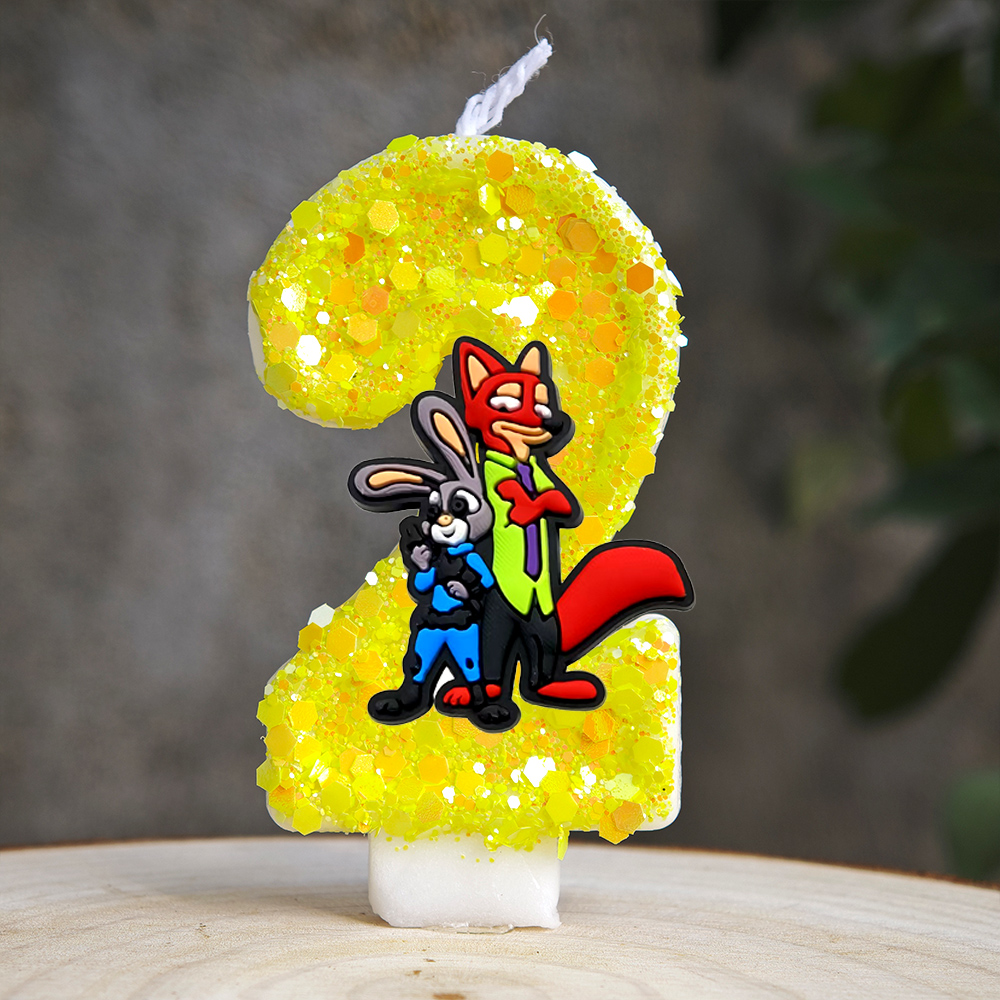Amine Zootopia Candle Number 0 - Zootopia Party Games のレビューと価格