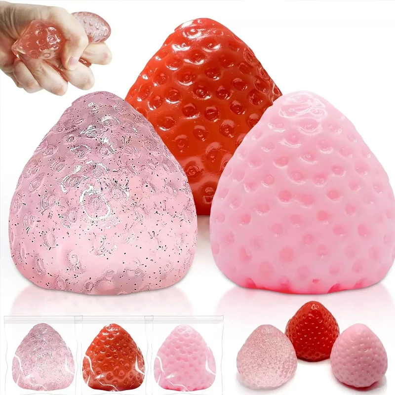 Strawberry Taba Squishy Fidget - Party Games Questions のレビューと価格