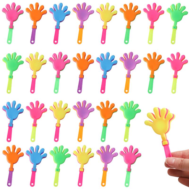 12/24Pcs Colorful Mini Hand Cl - Party Games Competition のレビューと価格