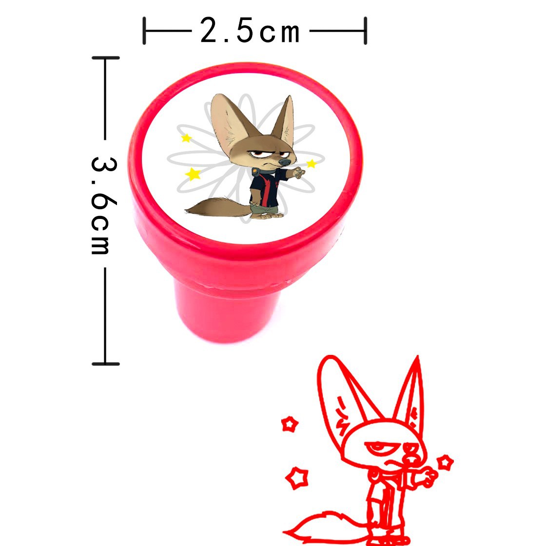 10Pcs Zootopia Kids Stamp Cart - Zootopia Party Games のレビューと価格