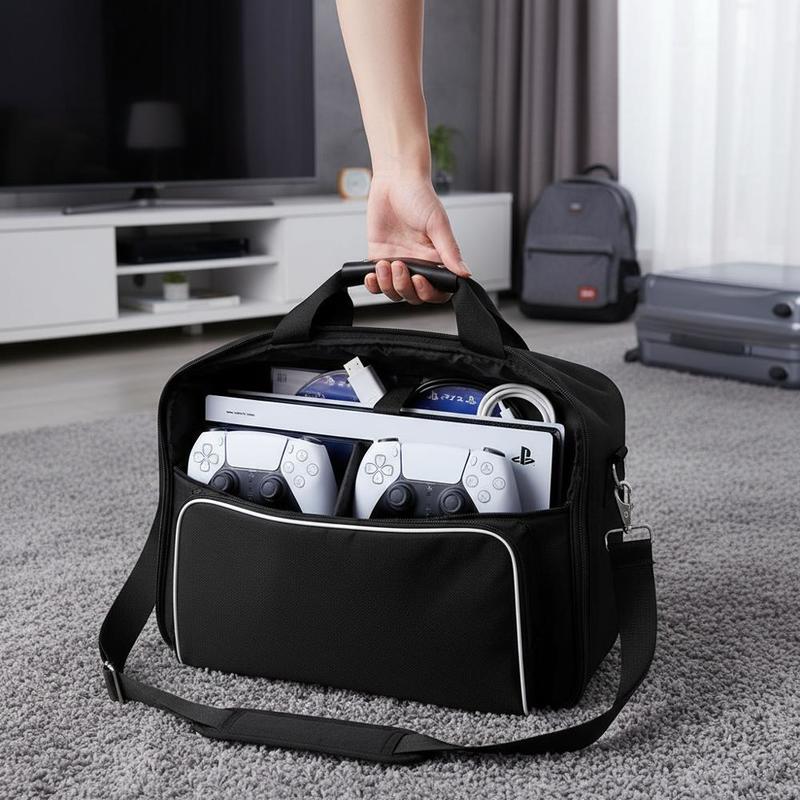 Game Console Suitcase 17x12x7  - Party Games In Ps5 のレビューと価格