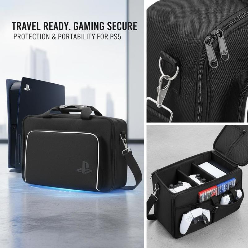 Game Console Suitcase 17x12x7  - Party Games In Ps5 のレビューと価格