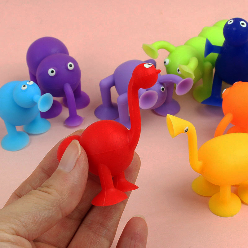 Suction Cup Animal Soft Adhesi - Party Games Popular のレビューと価格