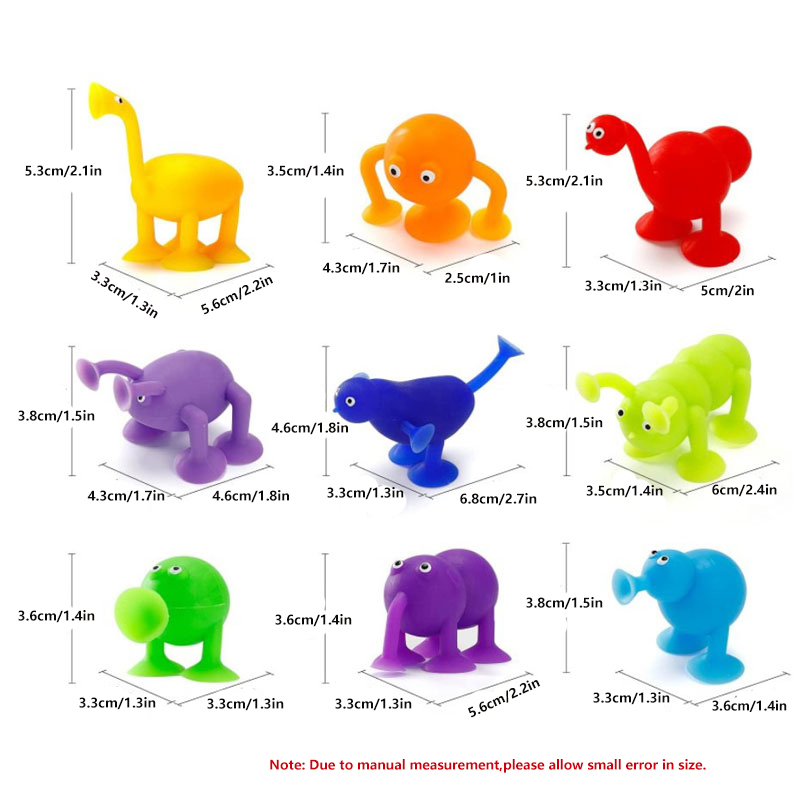 Suction Cup Animal Soft Adhesi - Party Games Popular のレビューと価格