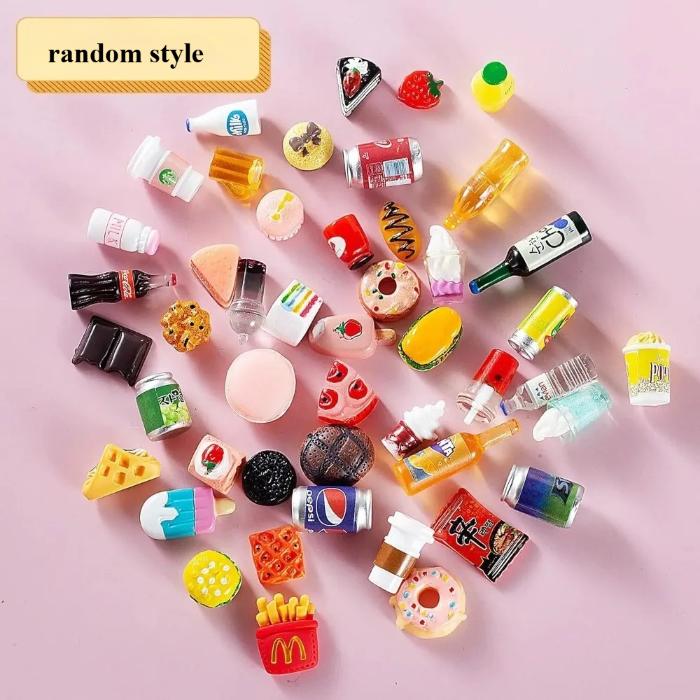 10Pcs Miniature Food Drink Bot - Party Games You Can Play のレビューと価格