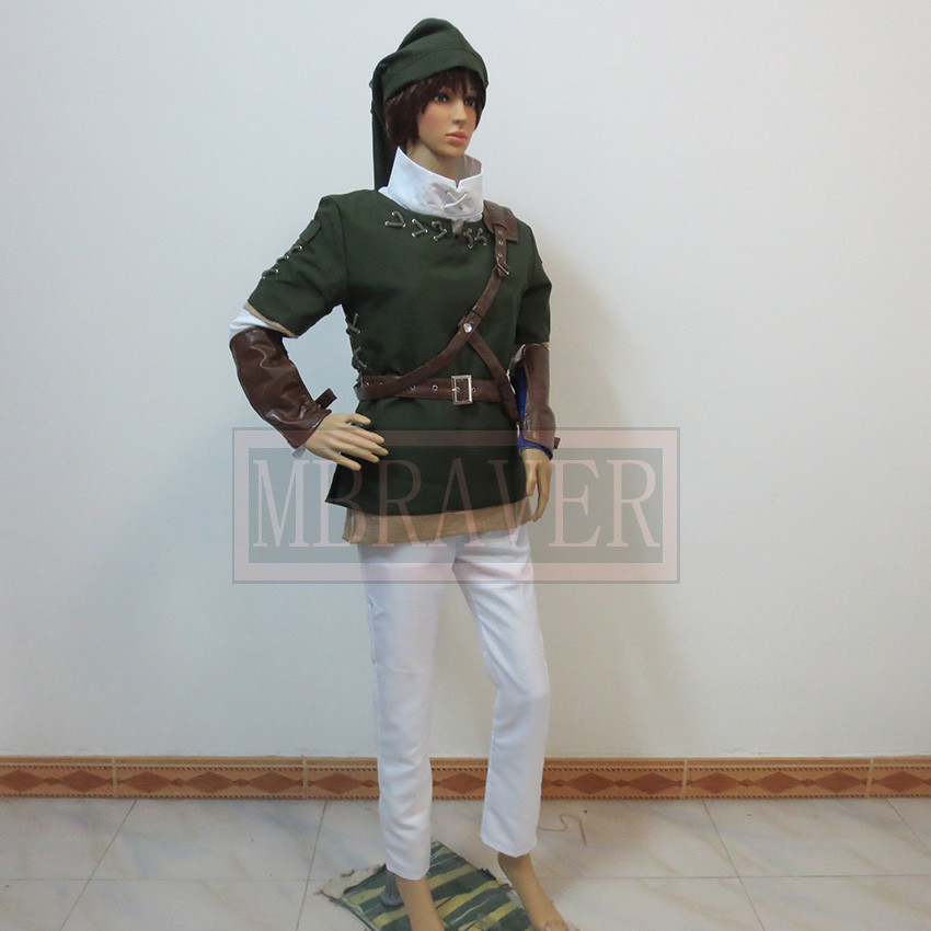 Zelda Link Cosplay Costume Hal - Zelda Party Games のレビューと価格
