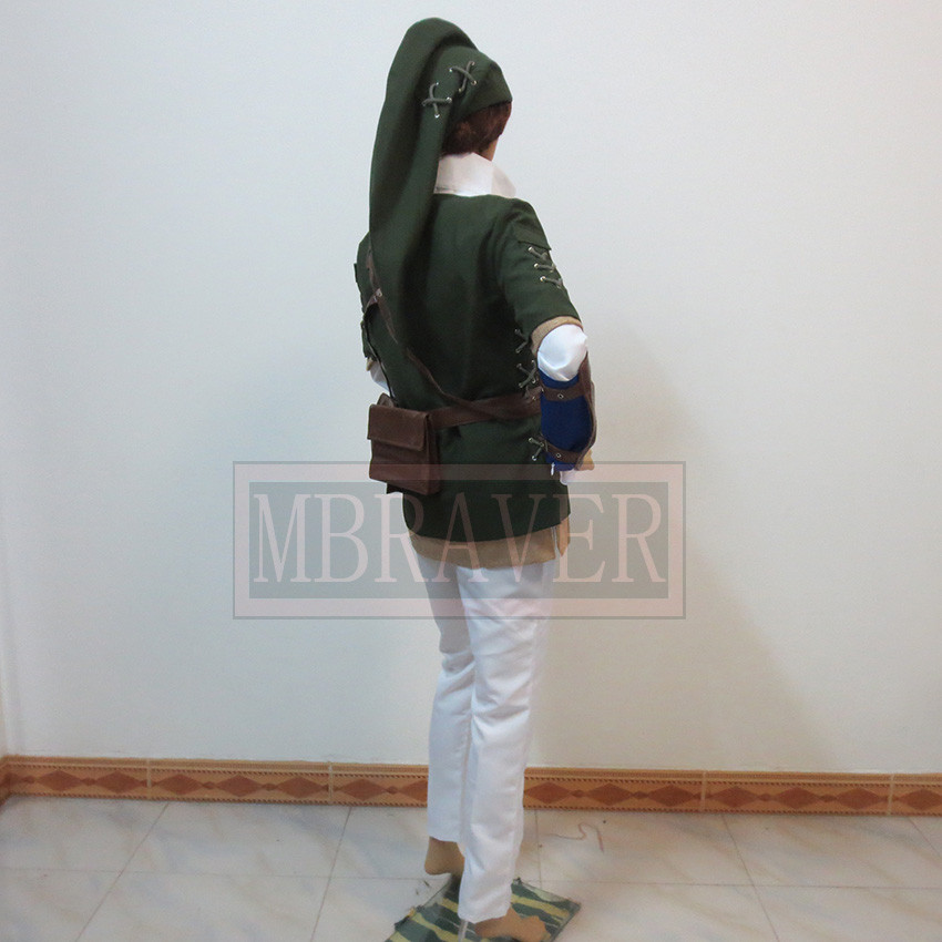 Zelda Link Cosplay Costume Hal - Zelda Party Games のレビューと価格